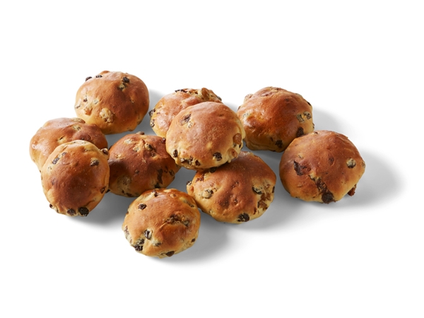 Cocktail krentenbollen