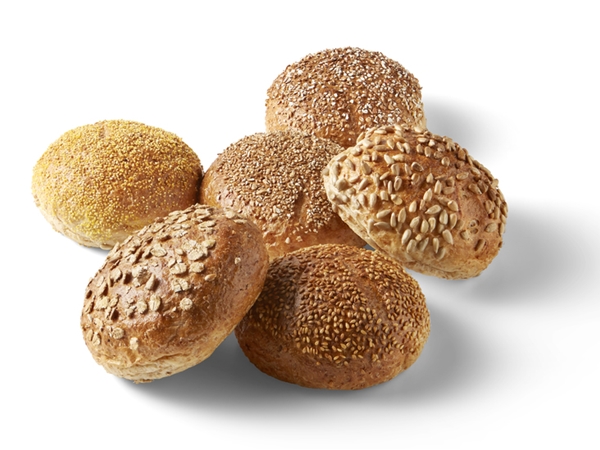 Gesorteerde bruine bollen