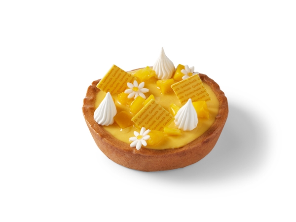 Cheesecakemet fruit van het seizoen