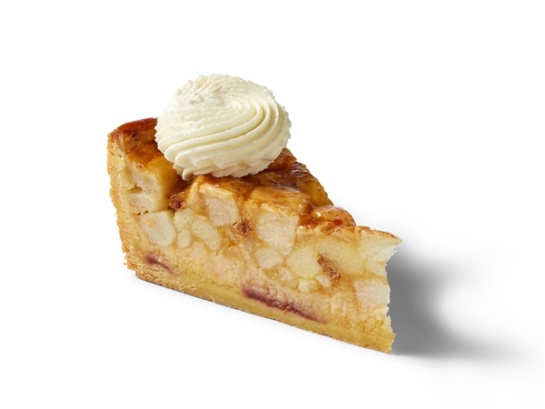 Appelpunt met slagroom